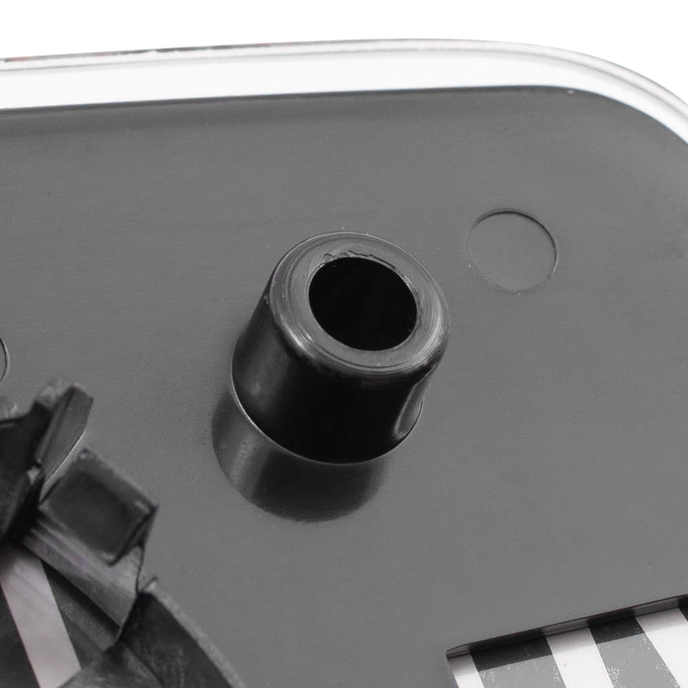 Brock Replacement Driver Side Mirror Glass and Base with Heat Compatible with 2013-2017 Accord & 2014-2017 Accord Hybrid