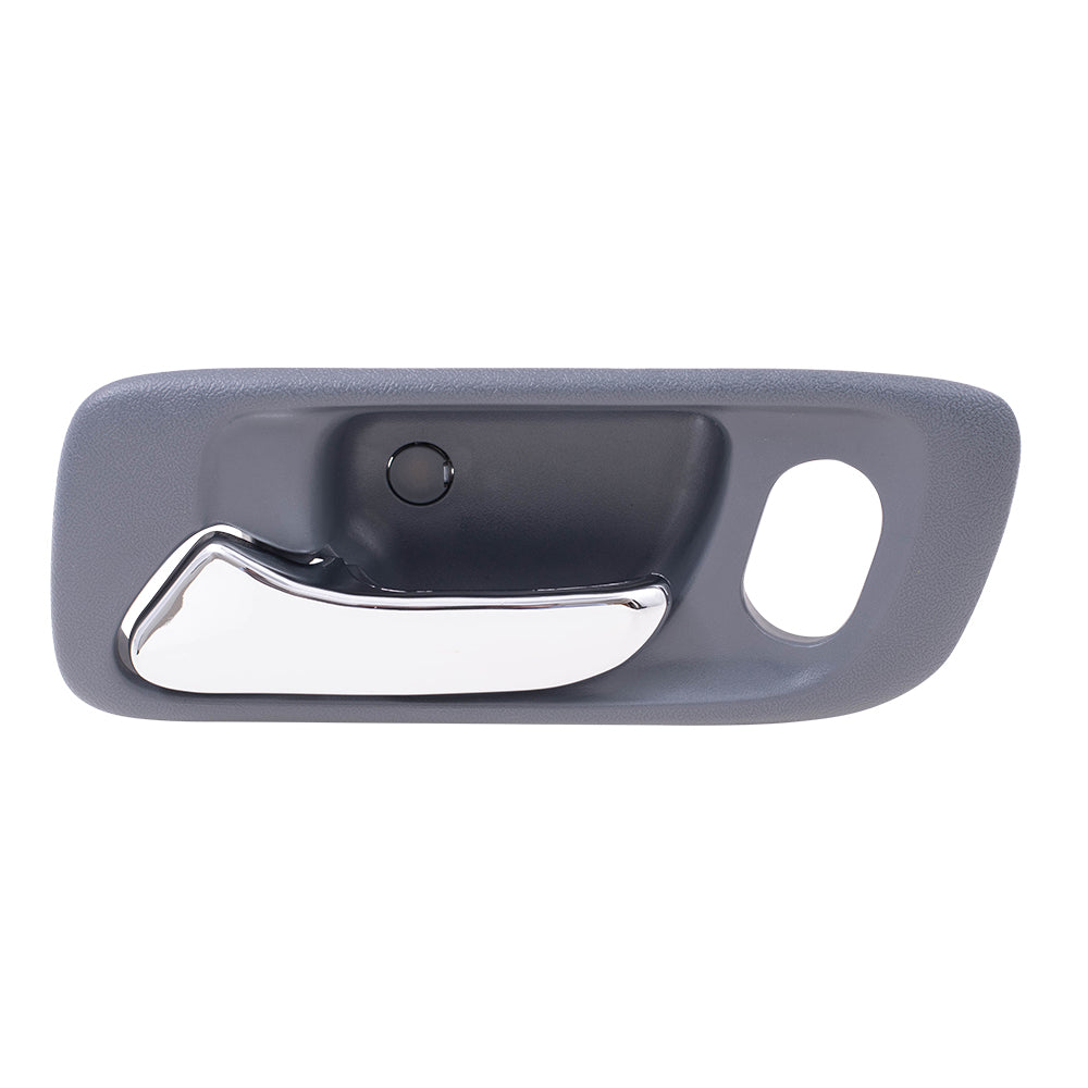 Fits Honda Accord Odyssey Drivers Front Inside Gray Door Handle w/Hole HO1352124