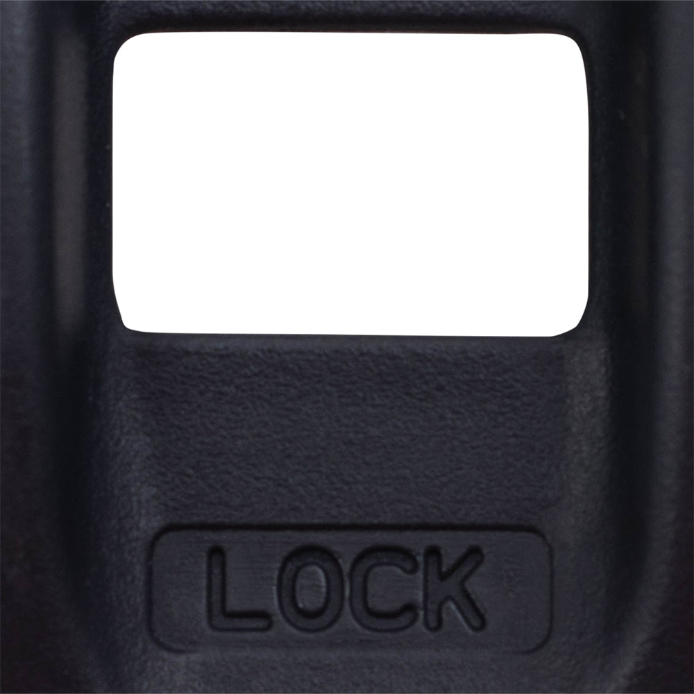 Brock Replacement Pair Set Front Inside Interior Door Handles Gray Bezel w/ Chrome Handles Compatible with 1997-2001 CR-V