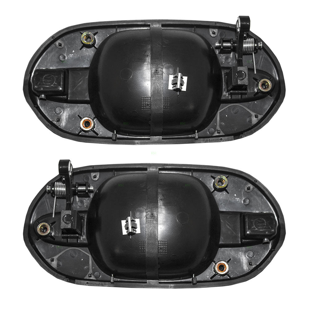 Brock Fits Honda Odyssey 99-04 Set of Outside Exterior Rear Textured Door Handles