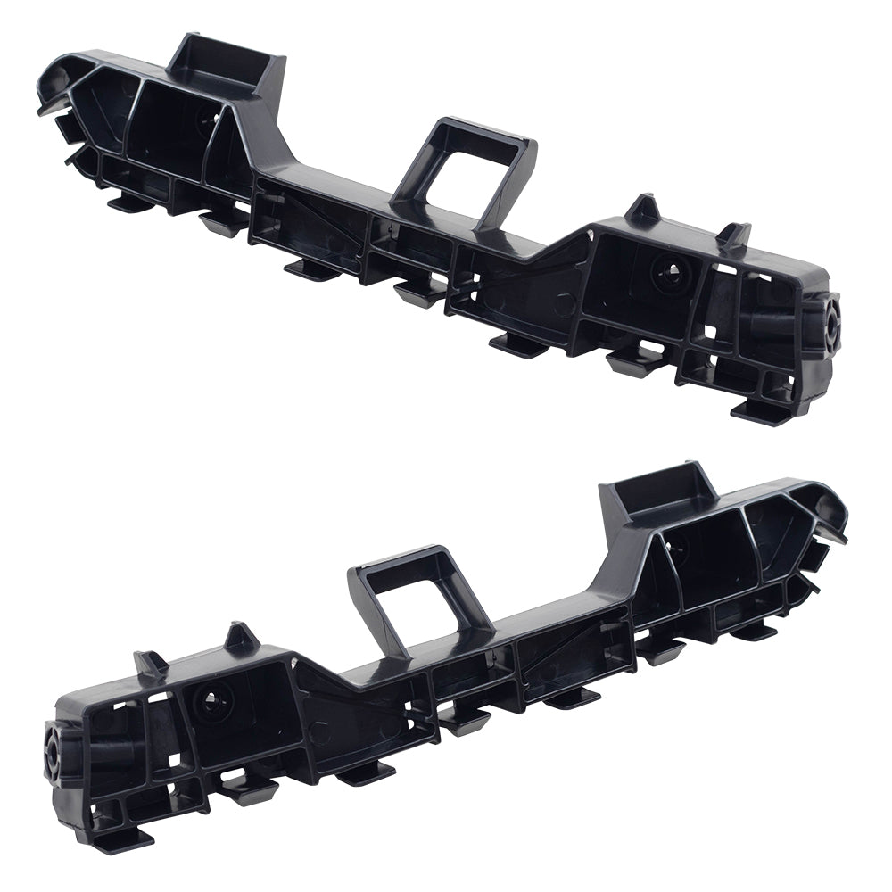Brock Replacement Pair Front Bumper Cover Support Brackets Compatible with 2013-2017 Accord Sedan