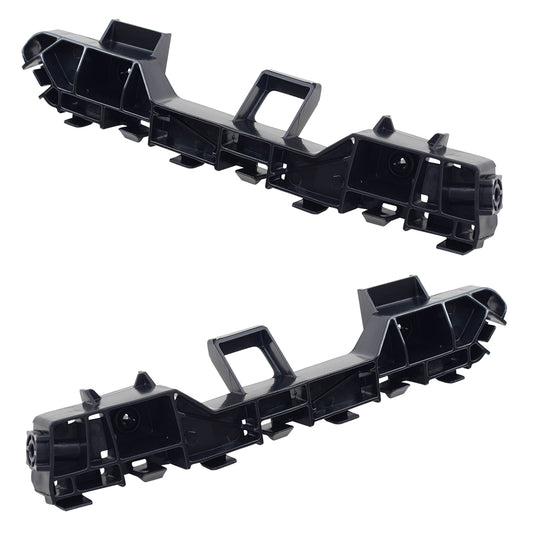 Brock Replacement Pair Front Bumper Cover Support Brackets Compatible with 2013-2017 Accord Sedan