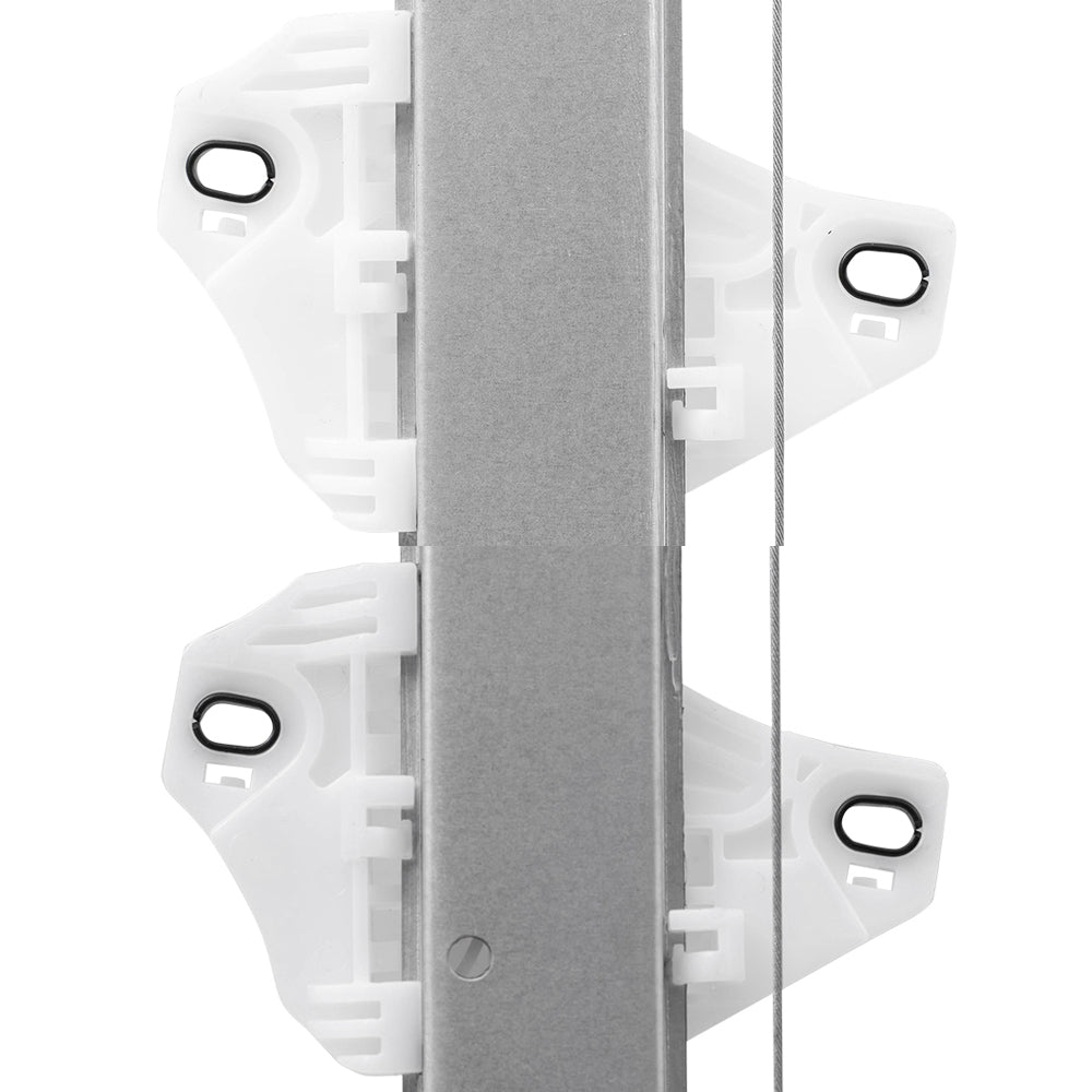 Brock Replacement Front and Rear Driver Side Power Window Regulators with Motor-6 Pin Connector Compatible with 2017-2020 CR-V & 2020 CR-V Hybrid