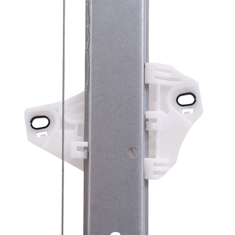 Brock Replacement Front Driver and Passenger Side Power Window Regulators with Motor-6 Pin Connector Compatible with 2017-2020 CR-V & 2020 CR-V Hybrid