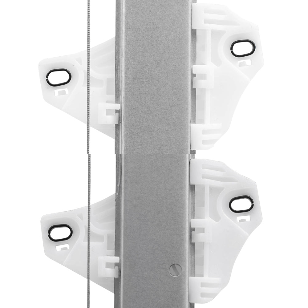 Brock Replacement Front and Rear Passenger Side Power Window Regulators with Motor-6 Pin Connector Compatible with 2017-2020 CR-V & 2020 CR-V Hybrid