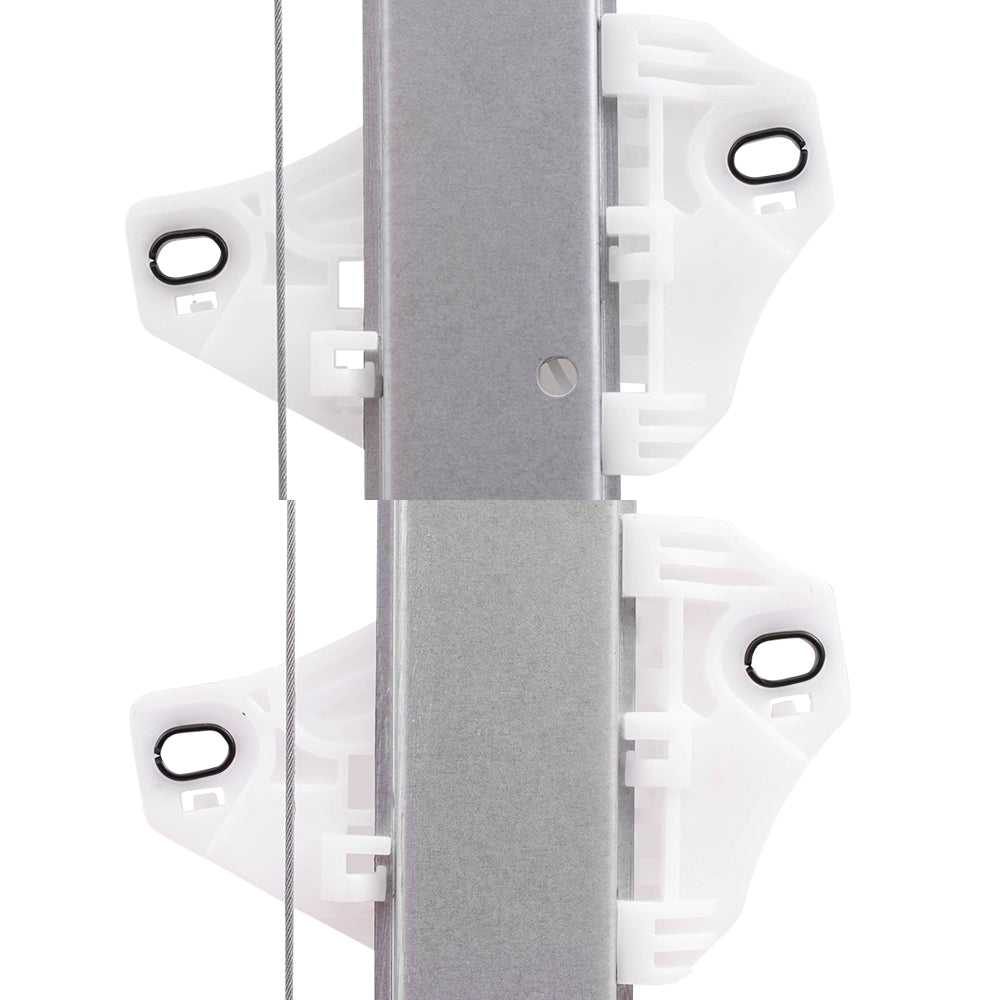Brock Replacement Front and Rear Passenger Side Power Window Regulators with Motor-2 Pin Connector Compatible with 2017-2020 CR-V LX & 2020 CR-V Hybrid LX