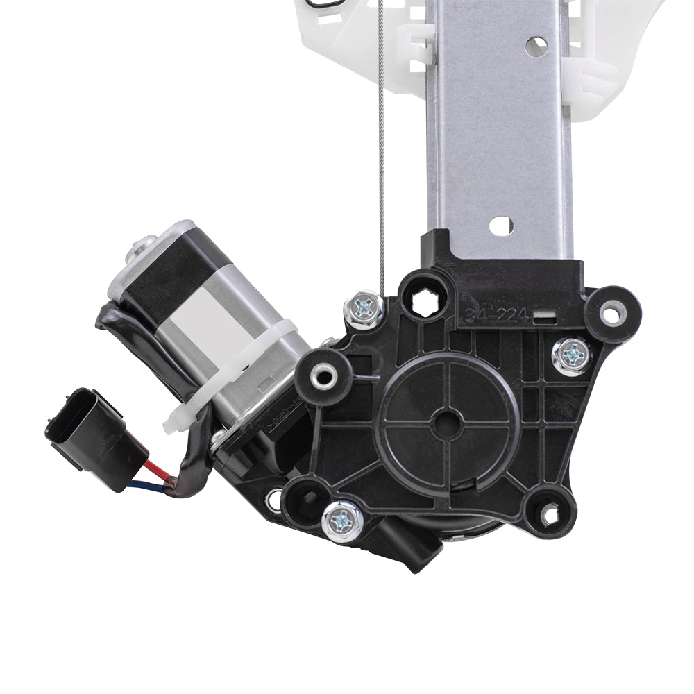 Brock Replacement Front Passenger Side Power Window Regulator with Motor-2 Pin Connector Compatible with 2017-2020 CR-V LX & 2020 CR-V Hybrid LX