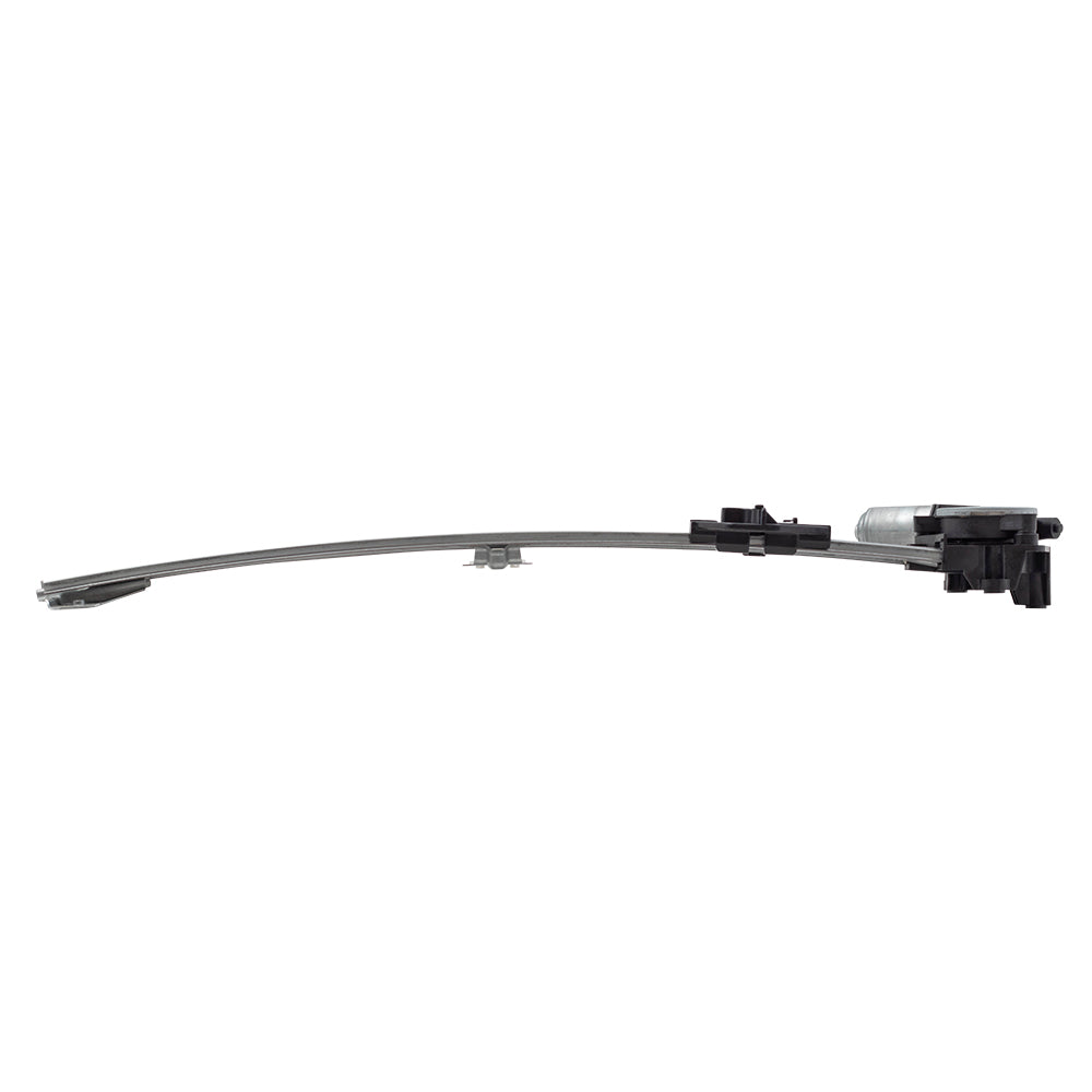 Brock Replacement Pair Front Power Window Regulators with Motors Compatible with 09-15 Pilot
