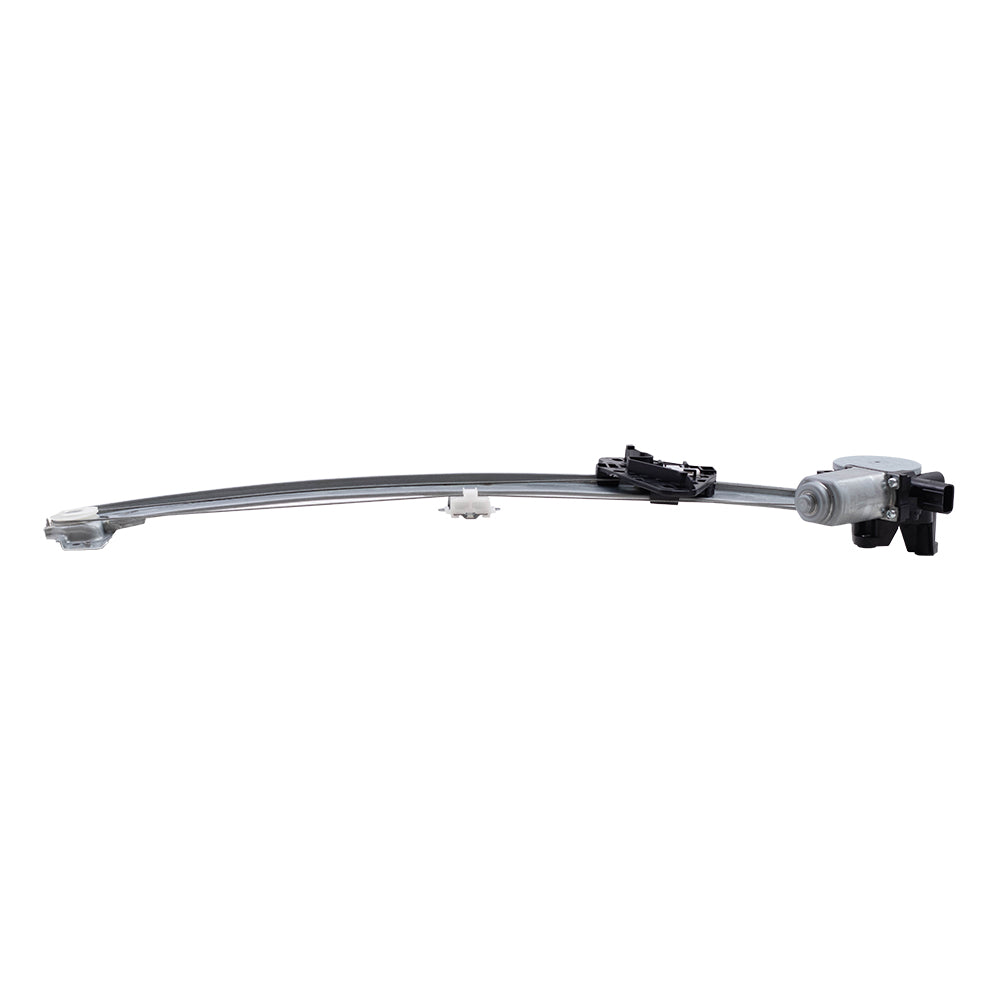 Brock Replacement Driver Rear Power Window Regulator with Motor Compatible with 09-15 Pilot