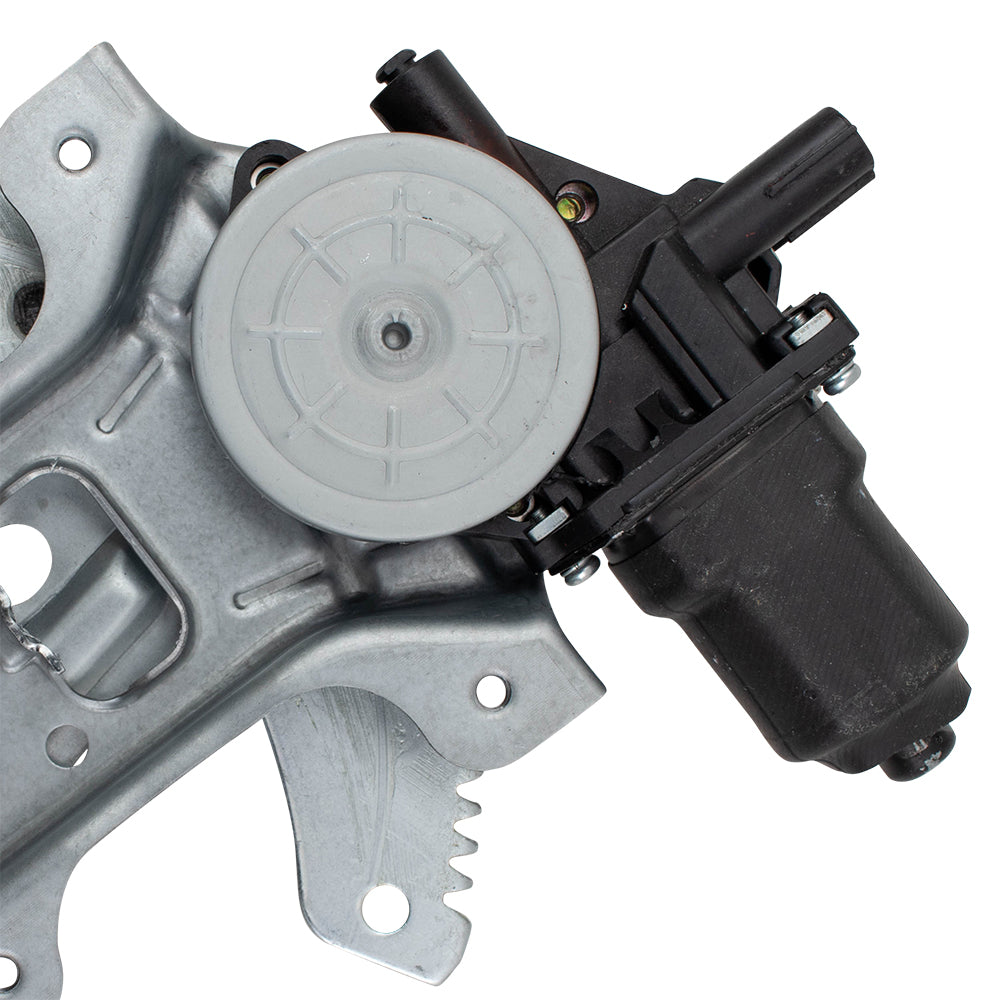 Brock Replacement Pair Front Power Window Regulators with Motors Compatible with 11-17 Odyssey Van