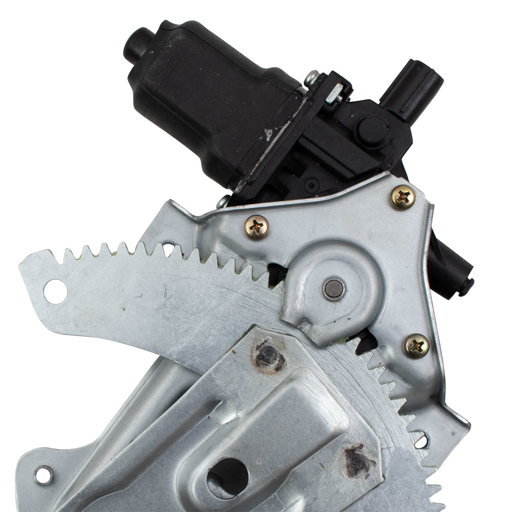 Brock Replacement Pair Front Power Window Regulators with Motors Compatible with 11-17 Odyssey Van