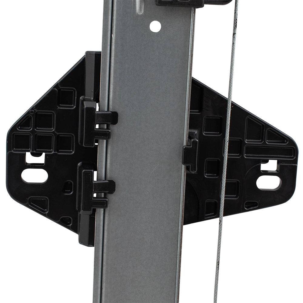 Brock Replacement Pair Power Window Regulators with Motors Compatible with 2007-2012 RDX Front Driver and Passenger Set 72250STKA02 72210STKA02
