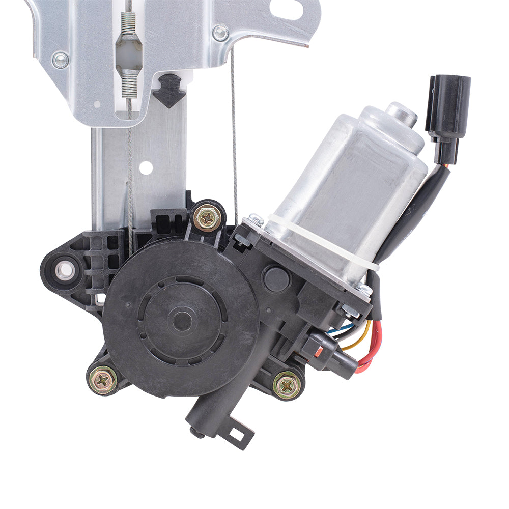 Brock Replacement Front Drivers and Passengers Power Window Regulators with Motor Compatible with 16-21 Civic Sedan