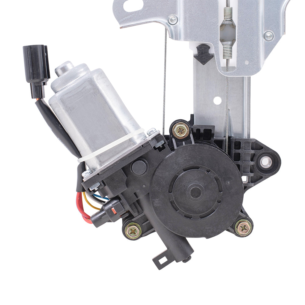 Brock Replacement Front Drivers Power Window Regulator with Motor Compatible with 16-21 Civic Sedan