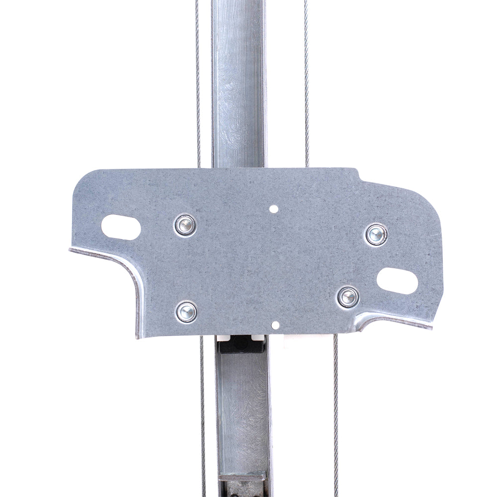 Brock Replacement Driver and Passenger Rear Power Window Regulators w/ Motor Compatible with 17-20 Civic Hatchback