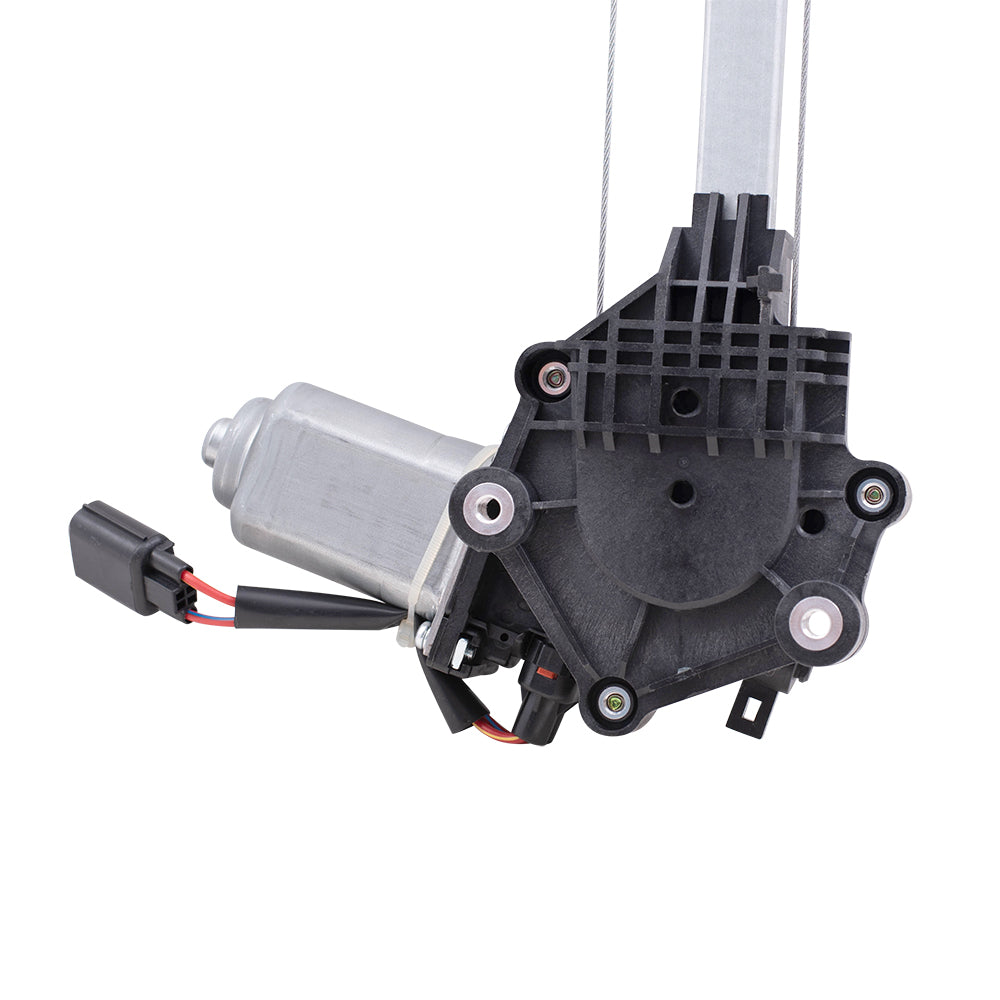 Brock Replacement Passenger Rear Power Window Regulator w/ Motor Compatible with 17-20 Civic Hatchback