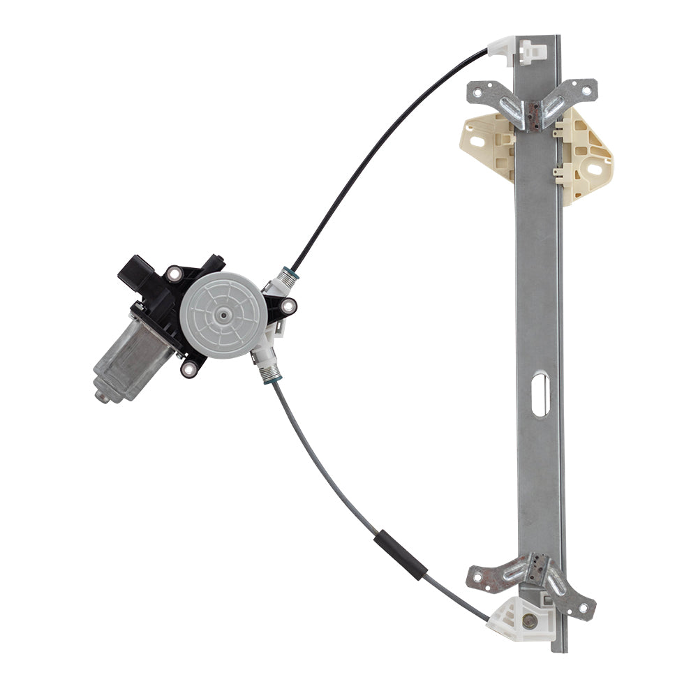 Brock Replacement Drivers Front Power Window Lift Regulator with Motor Assembly Compatible with 04-08 TSX 72250SECA02