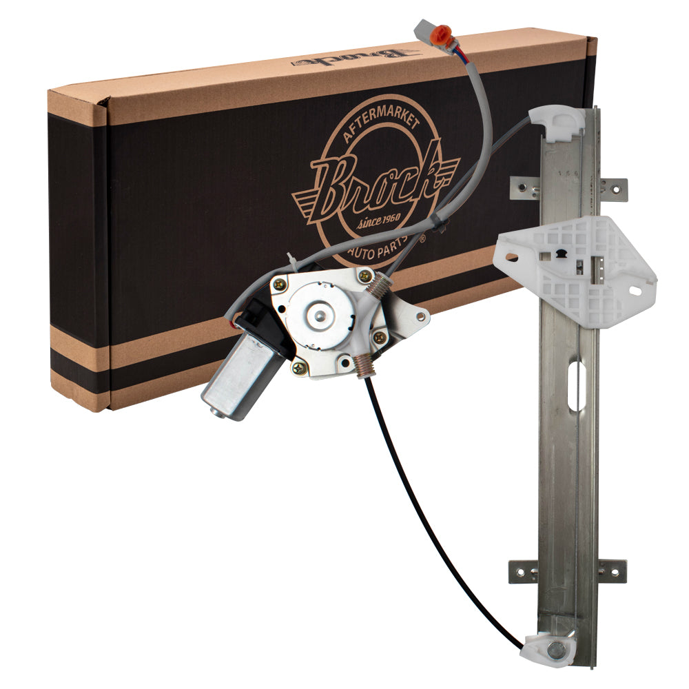 Brock Replacement Power Window Regulator & Motor Passenger Front Compatible with 02-06 RSX Right Assembly 72210-S6M-A02 72210S6MA02