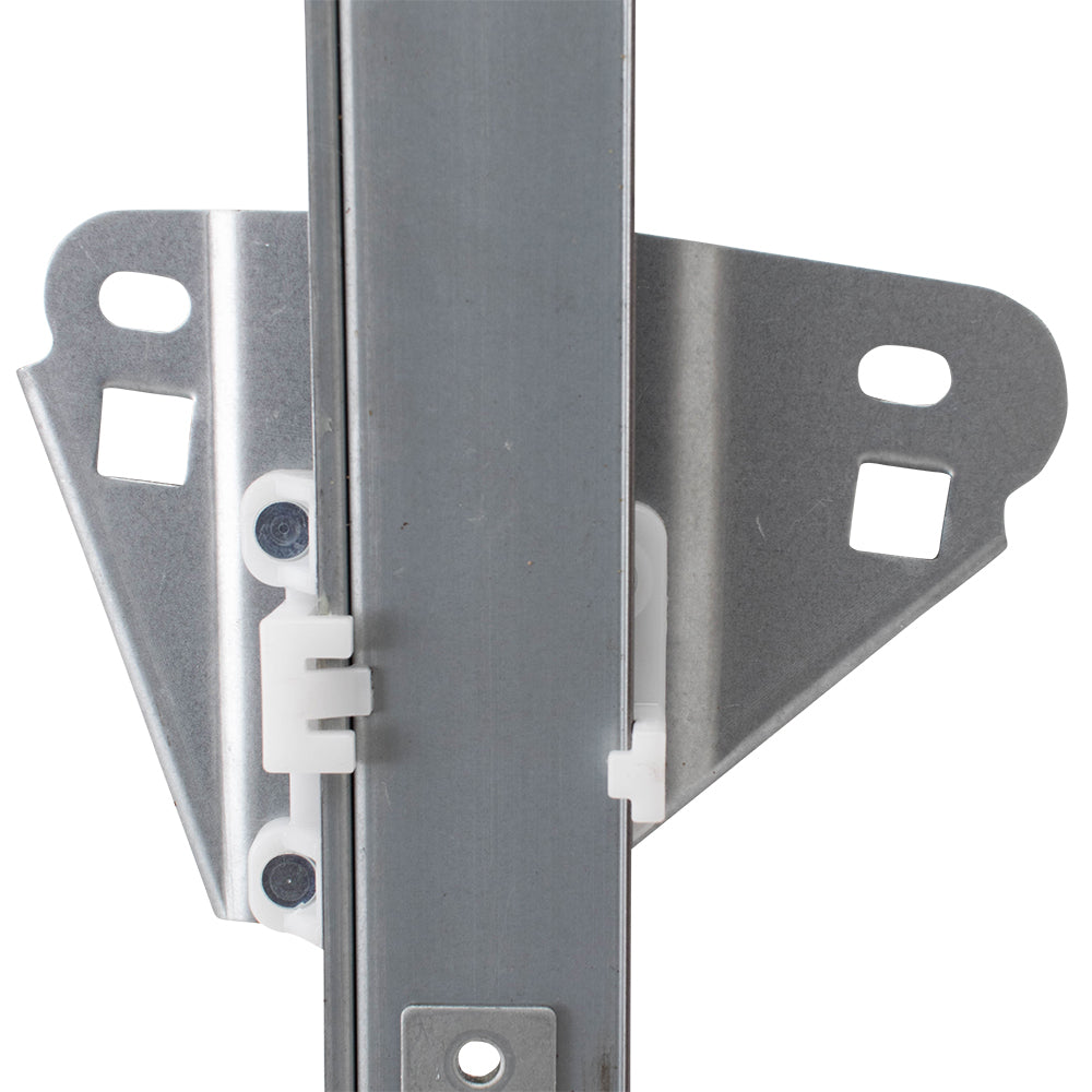 Brock Replacement Power Window Regulator with Motor Compatible with 2004-2008 TSX Drivers Rear 2 Pin Plug Connector Assembly 72750SEA003 72750-SEA-003
