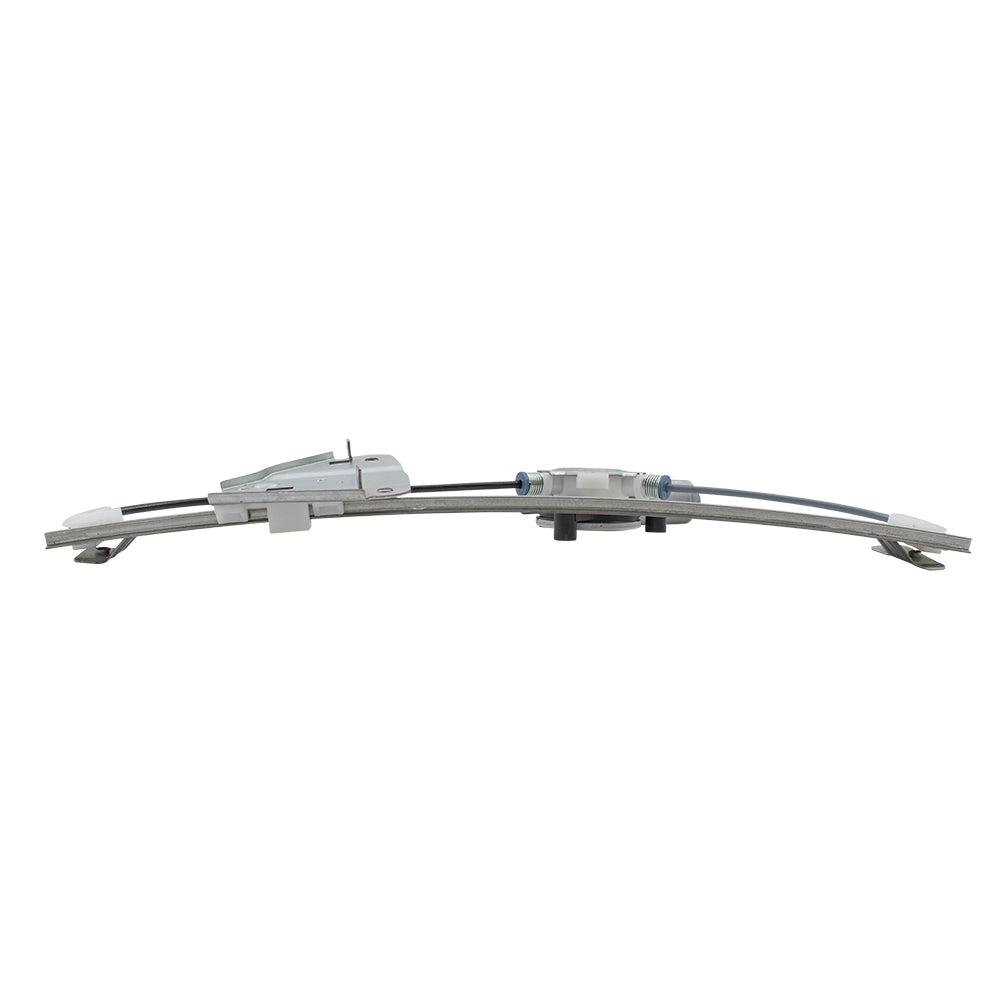 Brock Replacement Power Window Regulator with Motor Compatible with 2004-2008 TSX Drivers Rear 2 Pin Plug Connector Assembly 72750SEA003 72750-SEA-003
