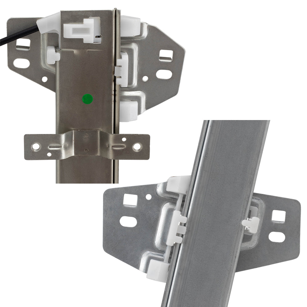 Fits Honda Odyssey 99-05 Set of Front Power Window Regulators Motors Assemblies