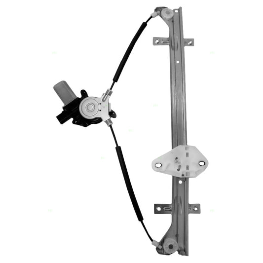 Brock Replacement Drivers Front Power Window Lift Regulator with Motor Assembly Compatible with 05-10 Van 72250SHJA02