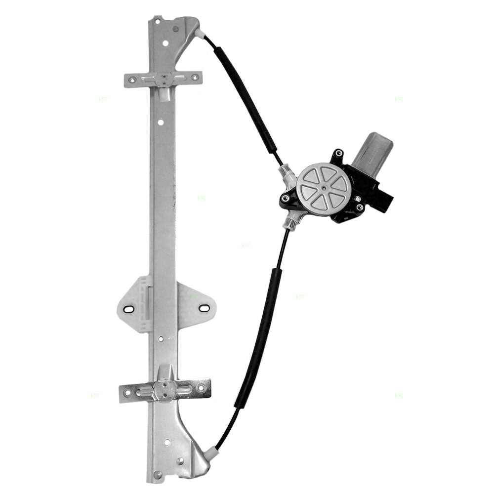 Brock Replacement Drivers Front Power Window Lift Regulator with Motor Assembly Compatible with 05-10 Van 72250SHJA02