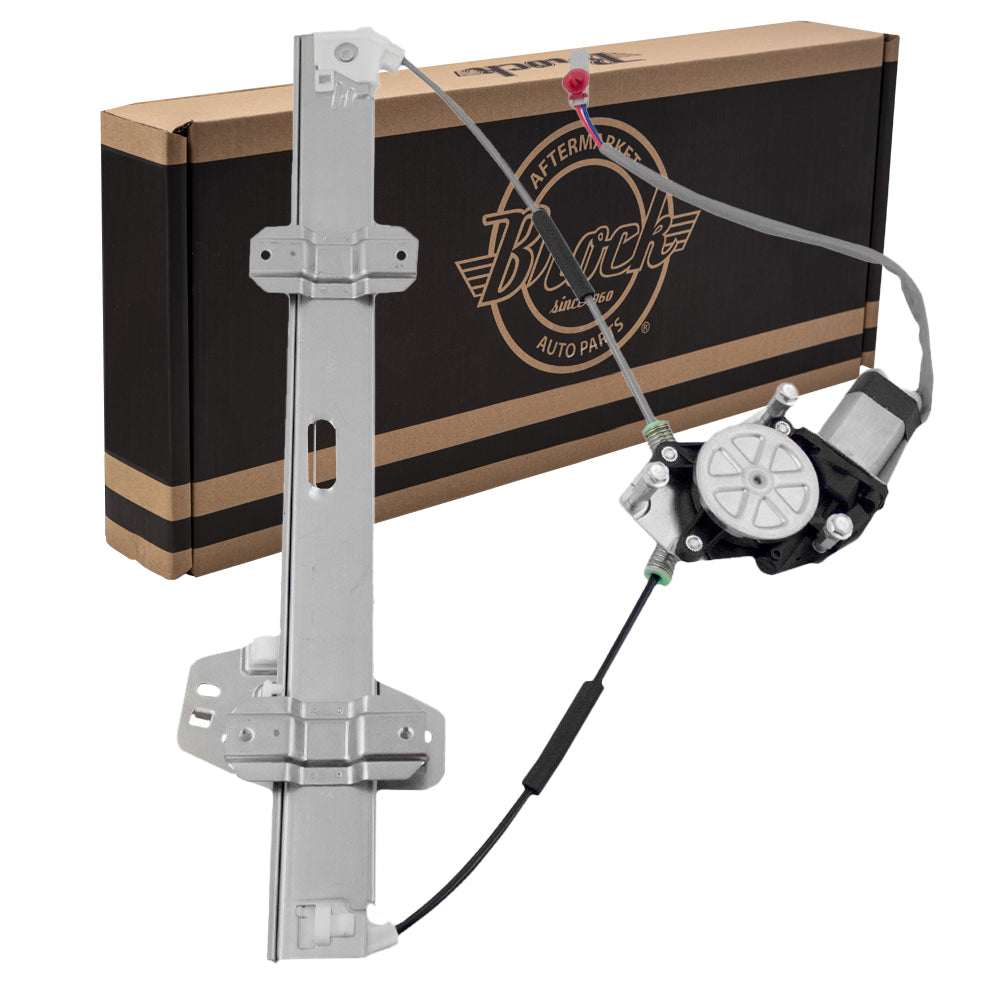 Brock Replacement Drivers Front Power Window Lift Regulator with Motor Assembly 4 Pin Connector Compatible with 96-00 Civic Sedan 72250S04A04