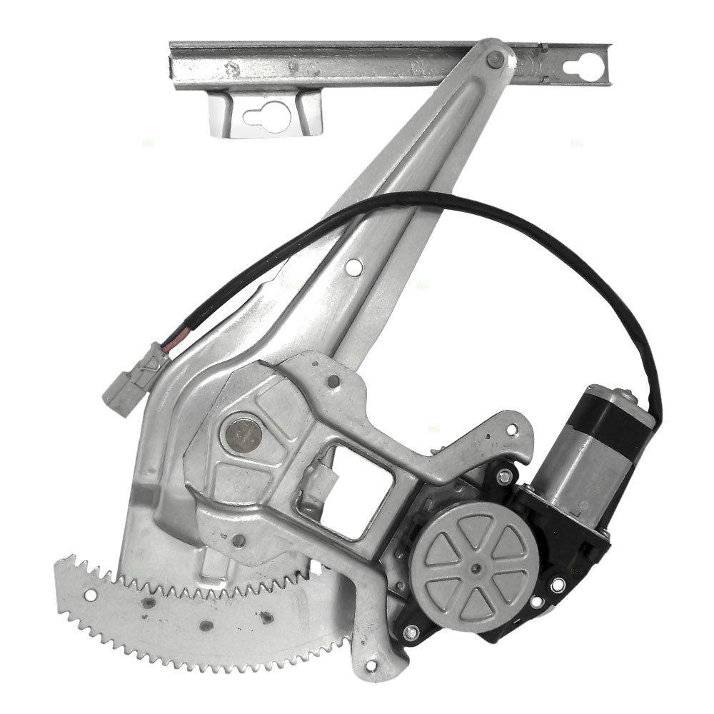 Fits Civic Sedan 96-00 Passenger Rear Power Window Regulator & Motor Assembly