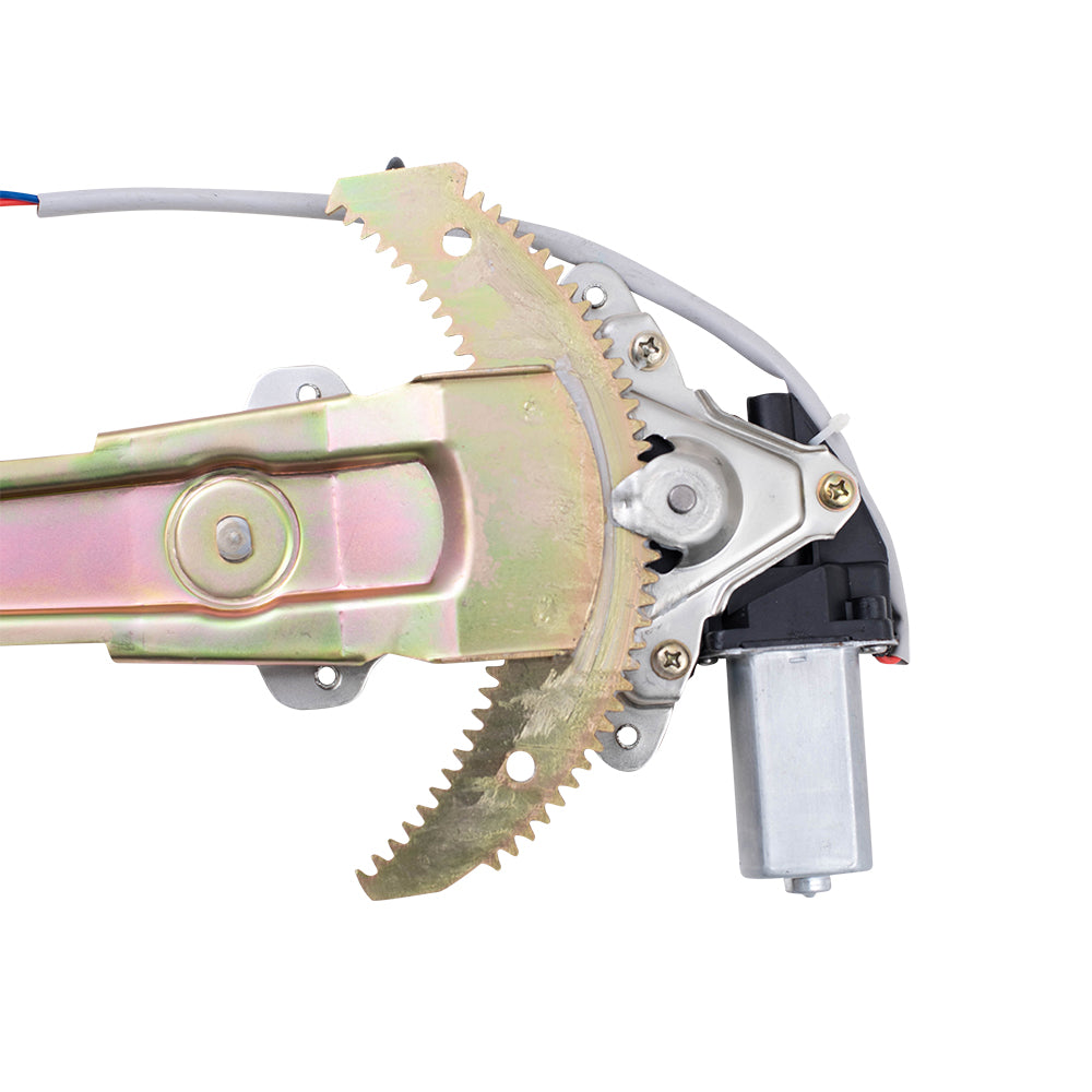 Brock Replacement Drivers Front Power Window Lift Regulator with Motor Assembly Compatible with 97-01 SUV 72251S10J01