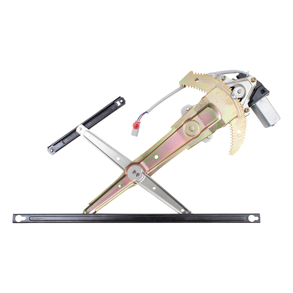 Brock Replacement Drivers Front Power Window Lift Regulator with Motor Assembly Compatible with 97-01 SUV 72251S10J01