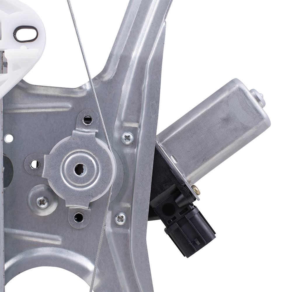 Brock Replacement Driver and Passenger Front Power Window Lift Regulators & Motors Assemblies Compatible with 06-11 Civic 72250-SNA-A03 72210-SNA-A03