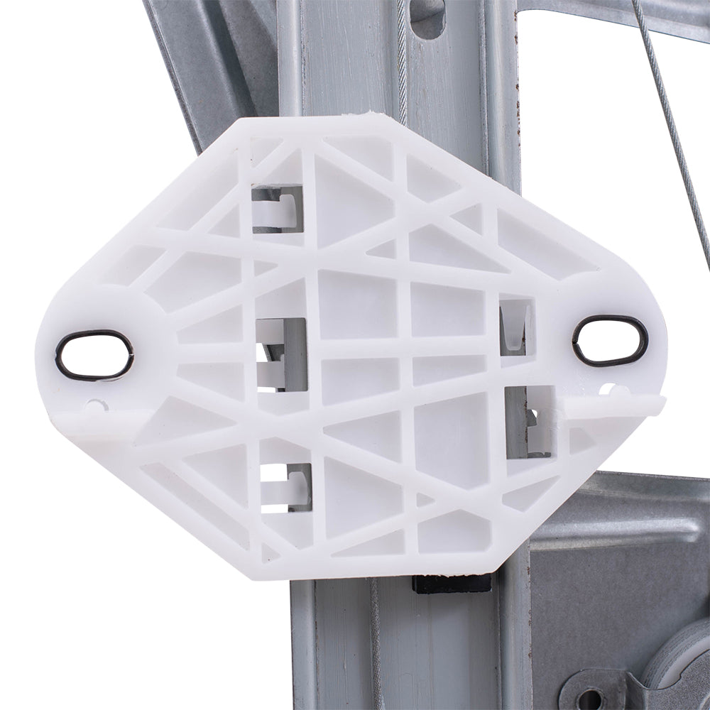 Brock Replacement Driver and Passenger Front Power Window Lift Regulators & Motors Assemblies Compatible with 06-11 Civic 72250-SNA-A03 72210-SNA-A03