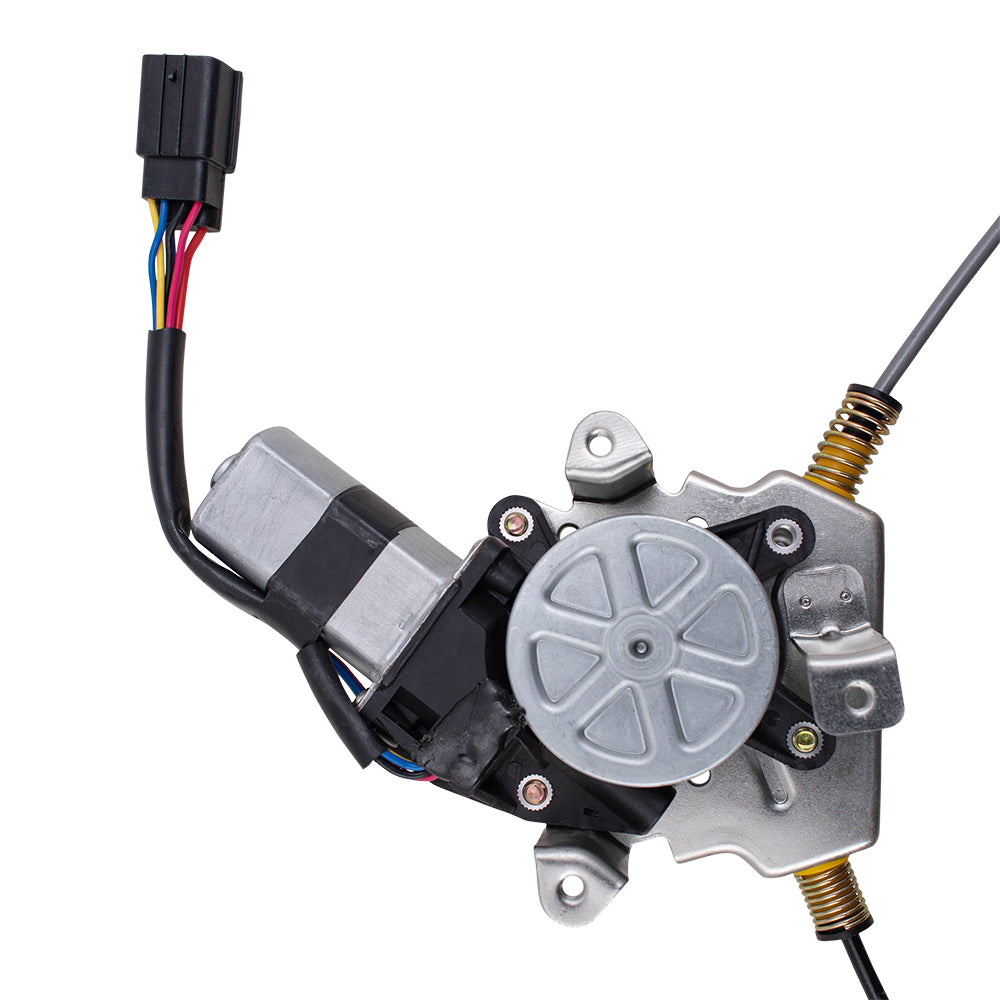Brock Replacement Driver and Passenger Front Power Window Lift Regulators & Motors Assemblies Compatible with 04-08 TL 72250-SEP-305 72210-SEP-305