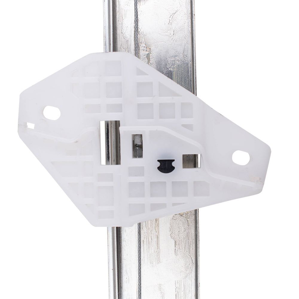 Brock Replacement Driver and Passenger Front Power Window Lift Regulators & Motors Assemblies Compatible with 04-08 TL 72250-SEP-305 72210-SEP-305