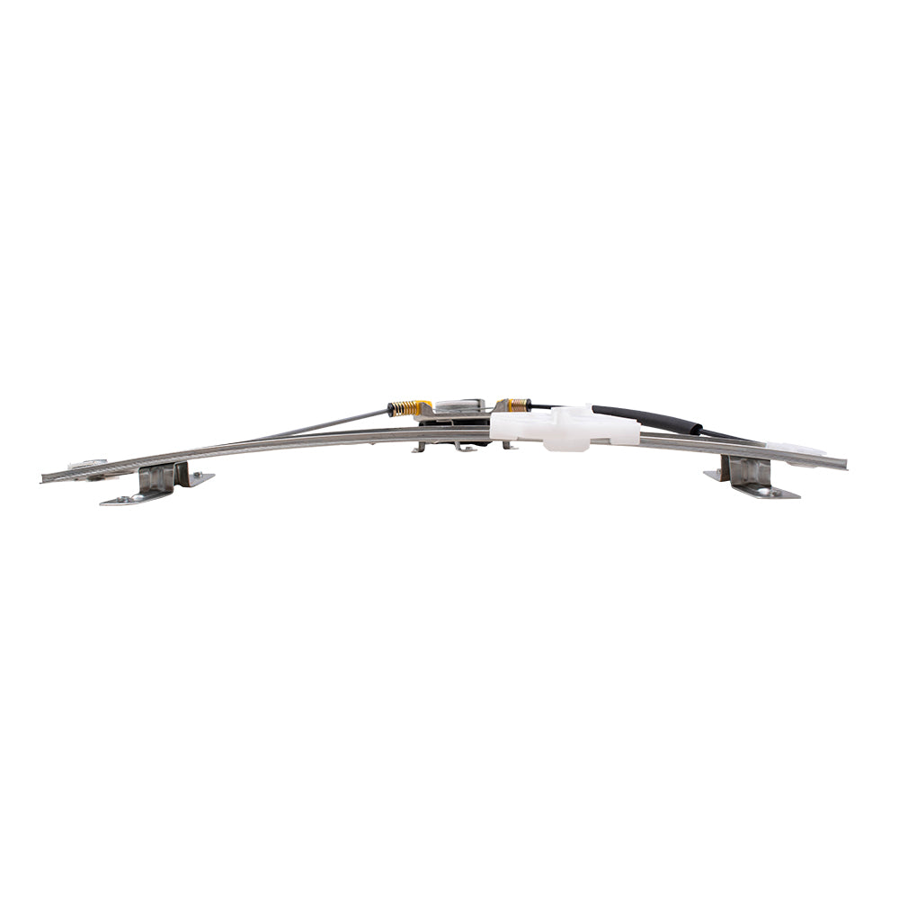 Brock Replacement Driver and Passenger Front Power Window Lift Regulators & Motors Assemblies Compatible with 04-08 TL 72250-SEP-305 72210-SEP-305