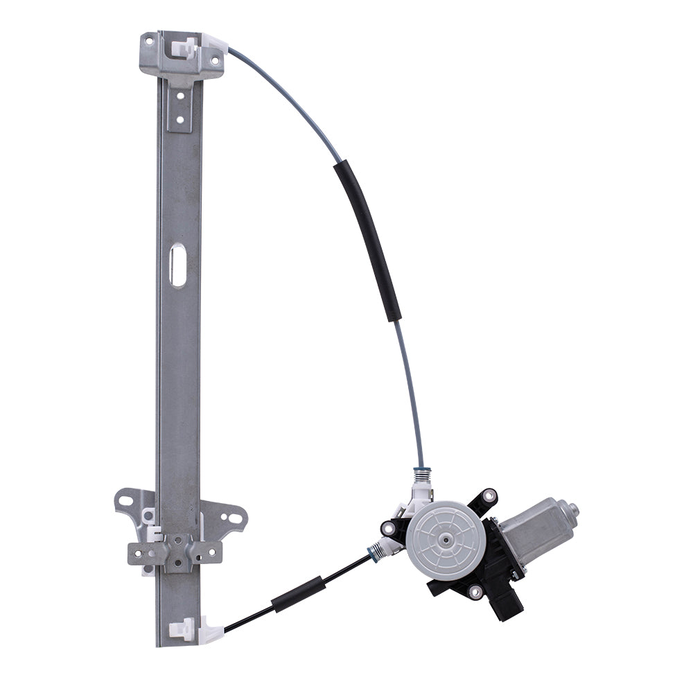 Brock Replacement Drivers Front Power Window Lift Regulator w/ Motor Assembly Compatible with 05-12 RL 72250-SJA-A01