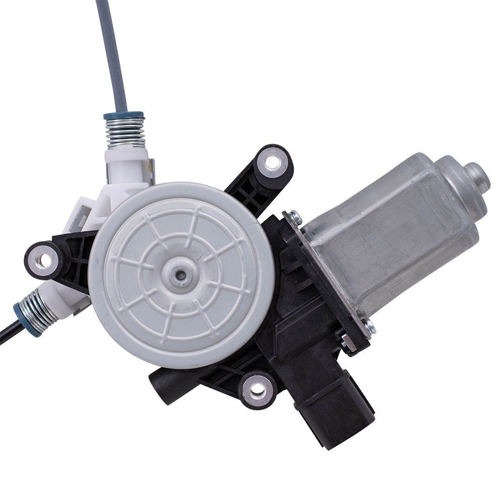 Brock Replacement Drivers Front Power Window Lift Regulator w/ Motor Assembly Compatible with 05-12 RL 72250-SJA-A01