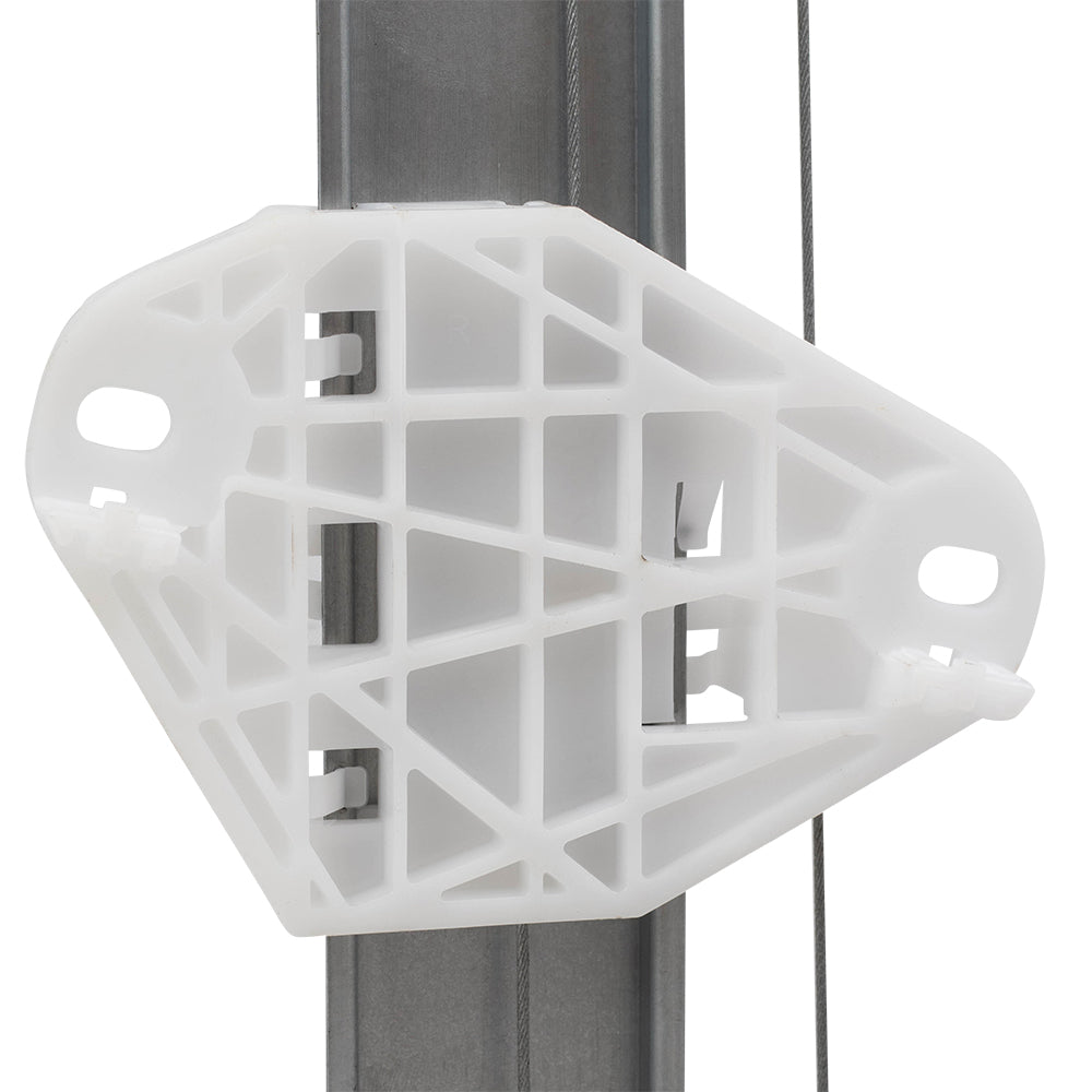 Brock Replacement Pair Front Power Window Regulators wiith Motors Compatible with 13-18 RDX