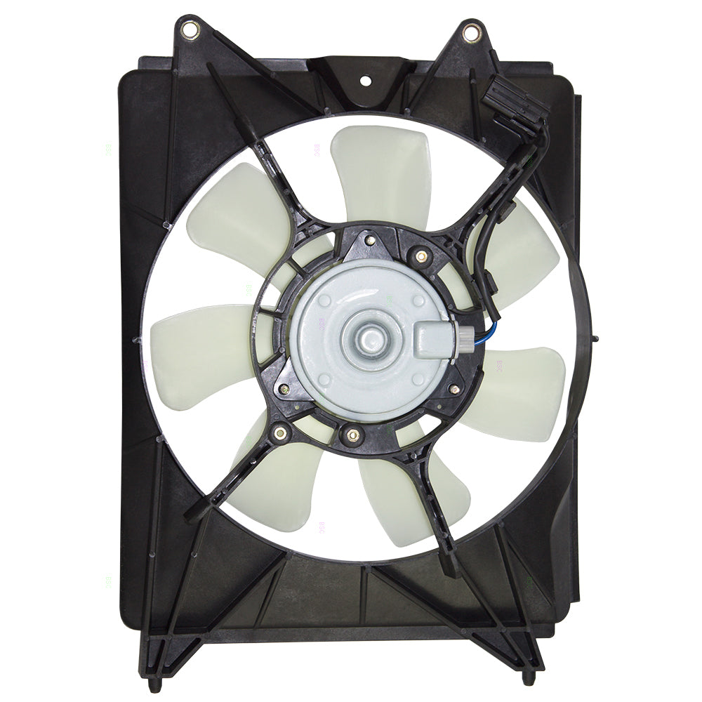 Brock Replacement Passengers A/C Condenser Cooling Fan Motor Assembly Compatible with 2013-2015 ILX Hybrid & 2012-2015 Civic 19030-RSJ-E01