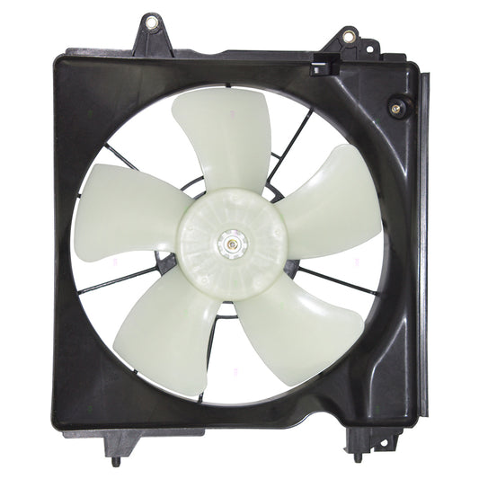Brock Replacement Drivers Radiator Cooling Fan Motor Assembly Compatible with 2013-2015 ILX Hybrid & 2012-2015 Civic 19020-R1A-A01