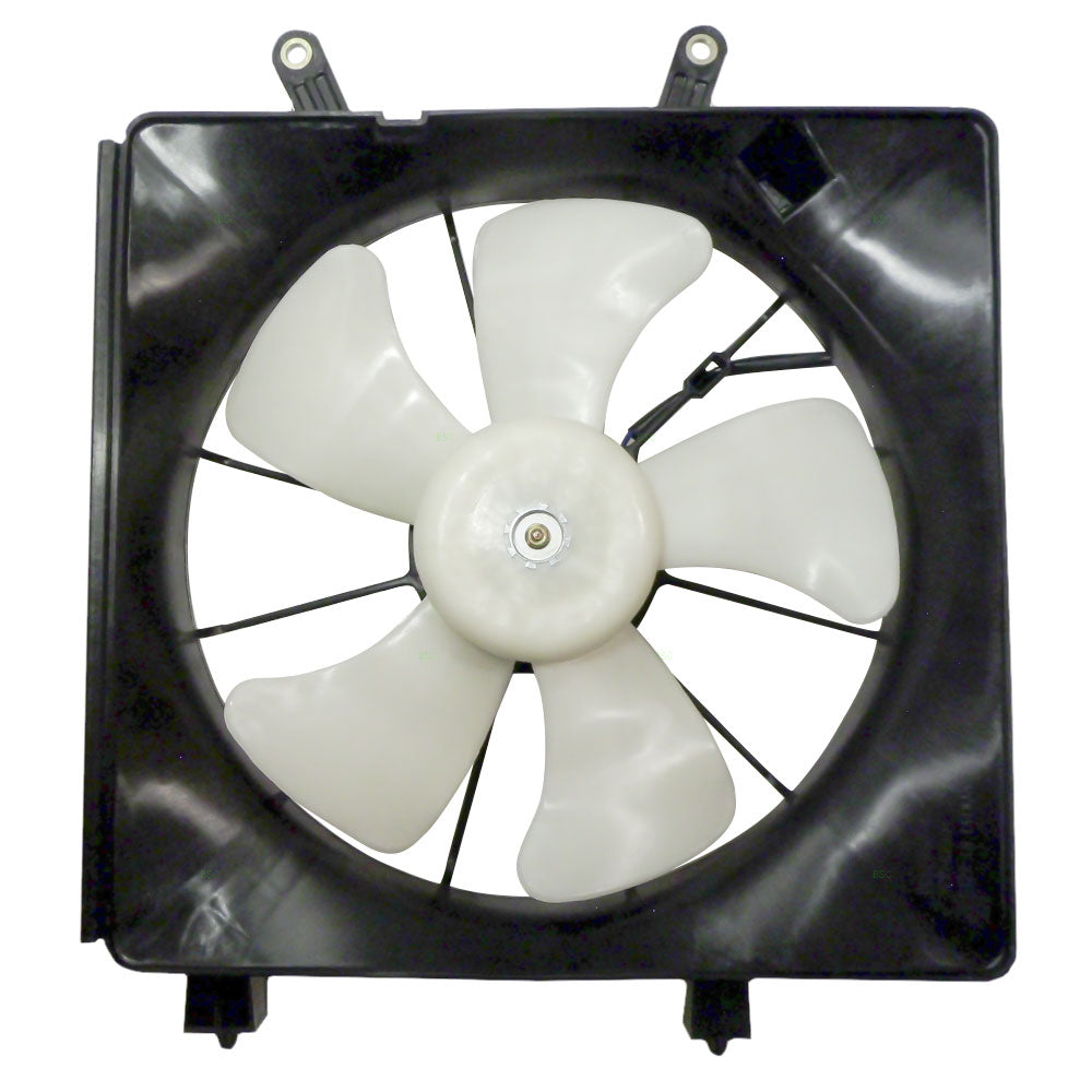 Brock Replacement Denso Type Radiator Cooling Fan Assembly Compatible with 2001-2005 Civic 19030-PLC-003