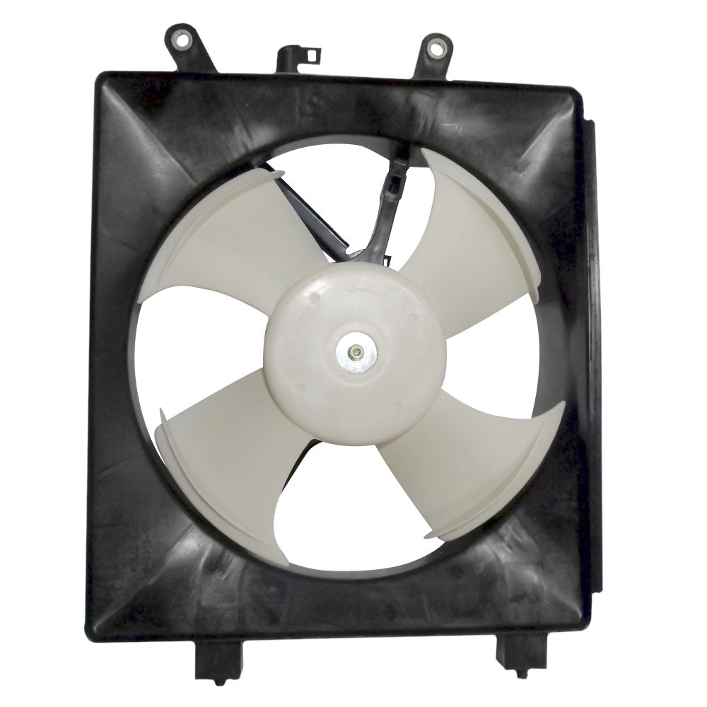 Brock Replacement A/C Condenser Cooling Fan Assembly Compatible with 2001-2005 Civic Coupe Sedan 38611-PMM-A01