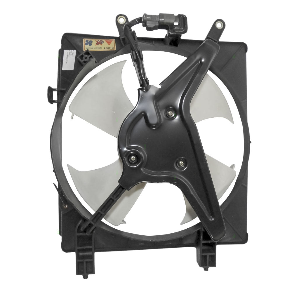 Brock Replacement A/C Condenser Cooling Fan Assembly Compatible with 2001-2005 Civic Coupe Sedan 38611-PMM-A01