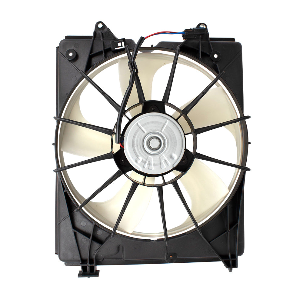 Brock Replacement Drivers Radiator Cooling Fan Motor Assembly Left Compatible with 11-17 Odyssey 19020RV0A01