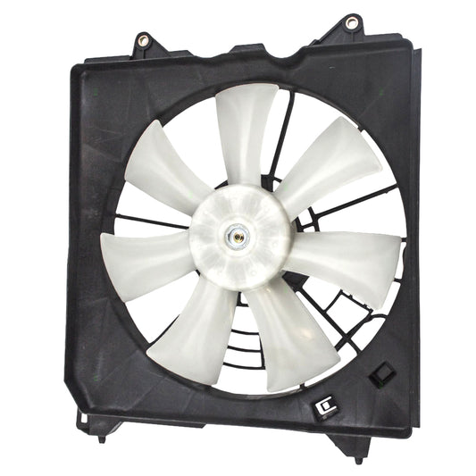Brock Replacement Passengers Denso Type A/C Condenser Cooling Fan Motor Assembly Compatible with 08-12 Accord 09-14 TSX 12-15 Crosstour 2.4L 38611-R40-A01