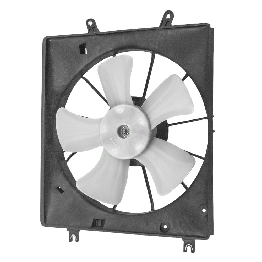 Brock Replacement Radiator Cooling Fan Motor Assembly Compatible with 04-08 TL 19015-RDA-A01 19030-RDA-A02