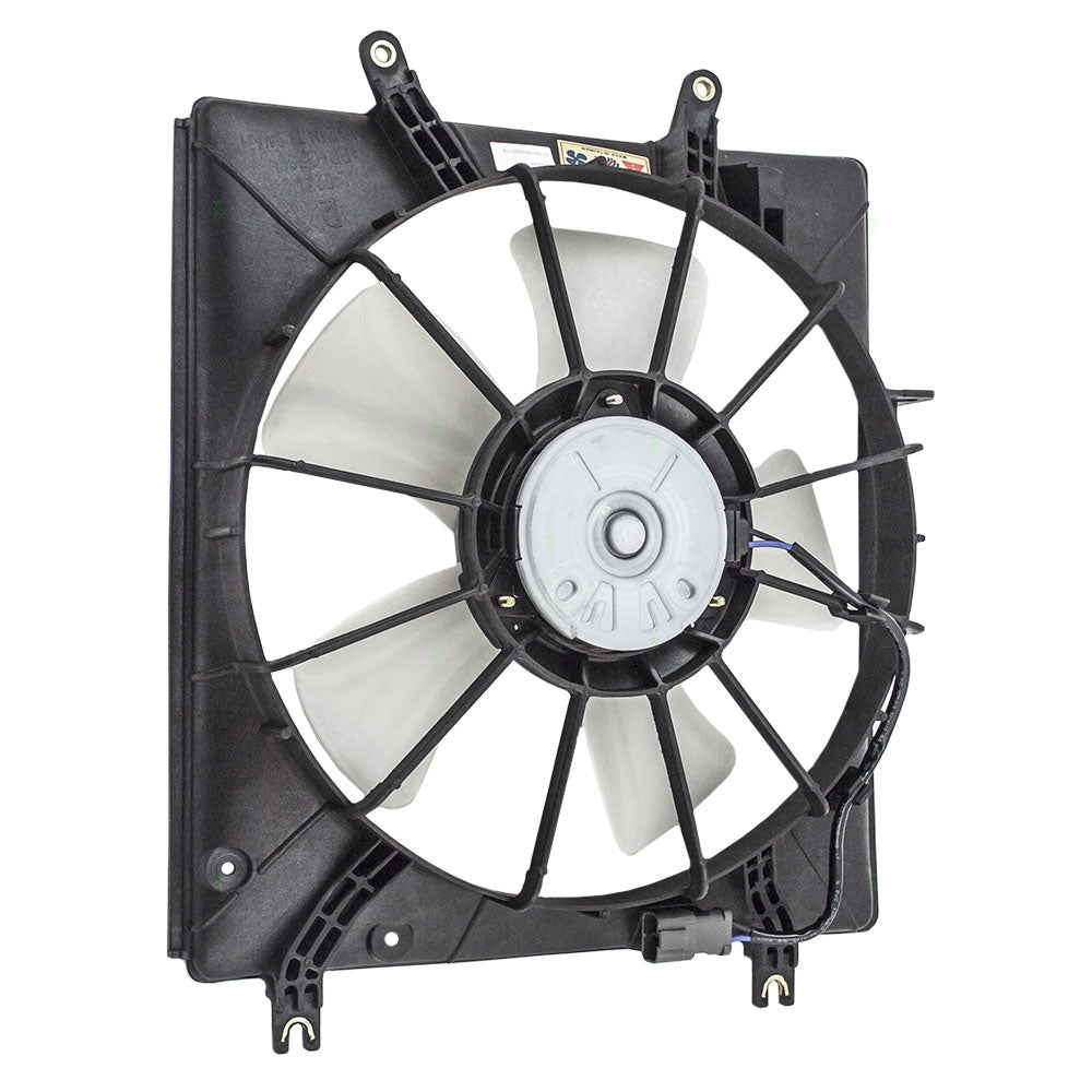 Brock Replacement Radiator Cooling Fan Motor Assembly Compatible with 04-08 TL 19015-RDA-A01 19030-RDA-A02