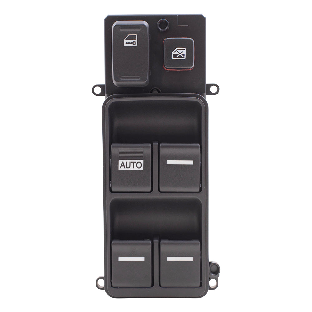 Brock Replacement Drivers Front Power Window Master Switch Compatible with 05-07 Accord EX Hybrid Sedan 641-50735L