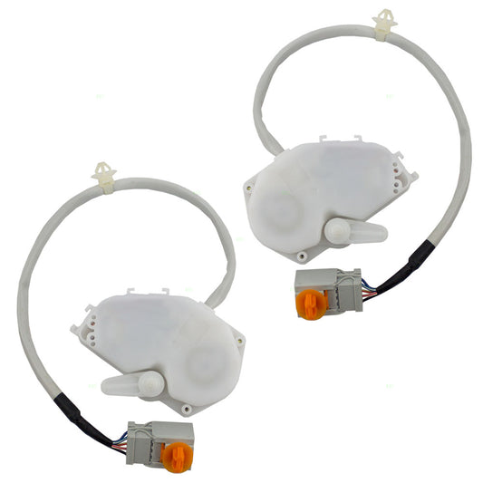 Brock Replacement Driver and Passenger Front Door Lock Actuators Compatible with 97-01 SUV 72155-S03-J11 72115-S03-G11